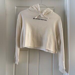 Cream Hoodie Sweatshirt
